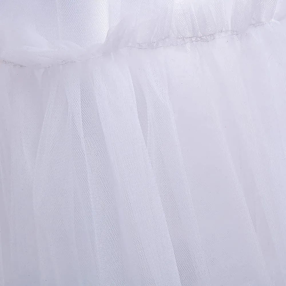 6M-9T Infant Baby Girls Ruffle Ball Gown Party Pageant Lace Dresses