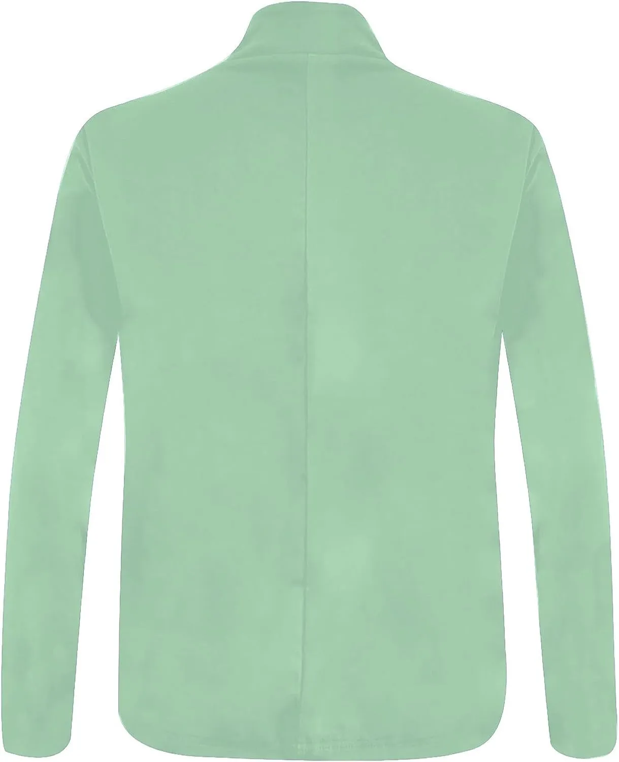 Blazers for Women Business Casual Cropped Jacket Long Sleeve Open Front Blazer Work Office 2024 Fall Outerwear, Large