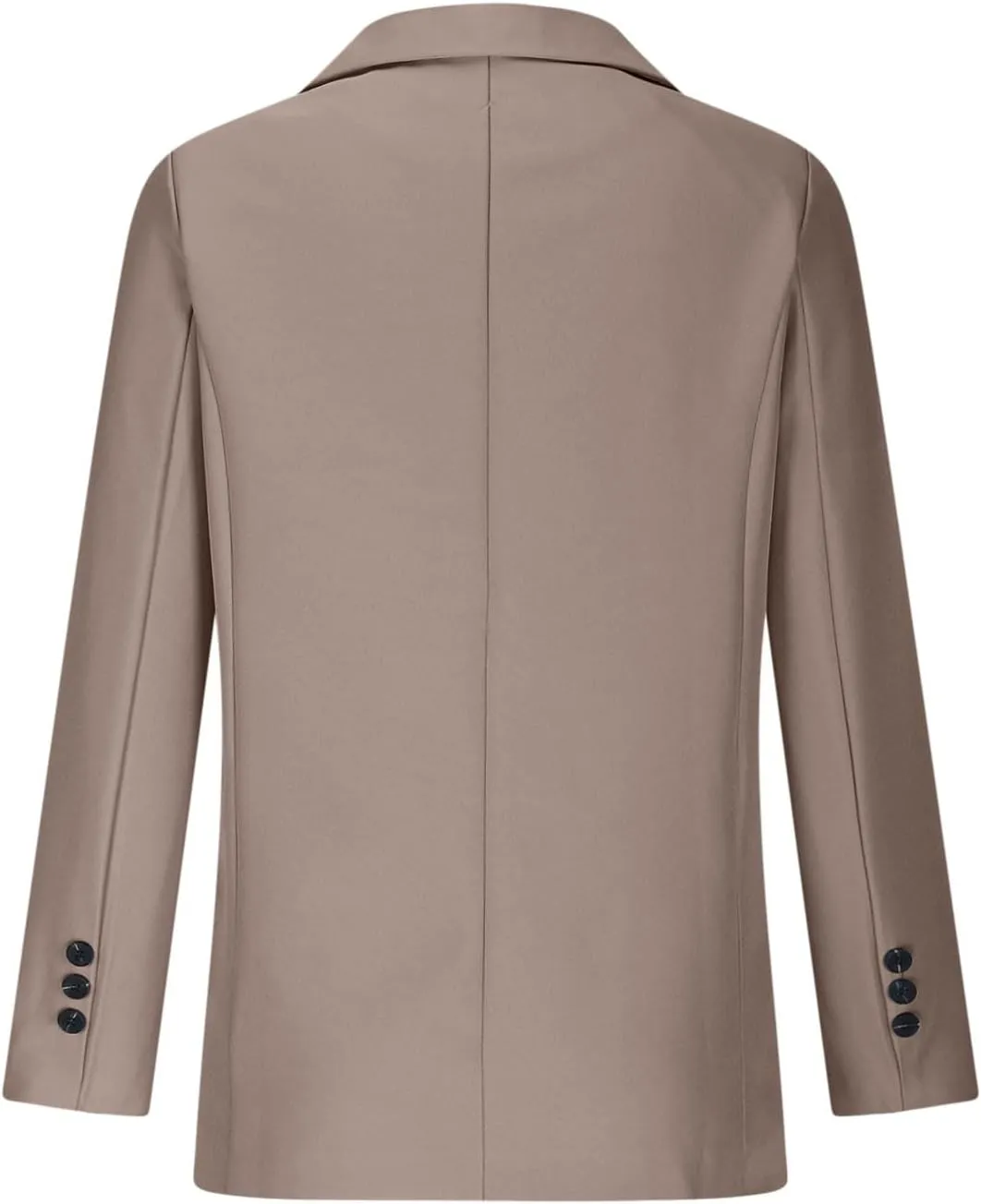 Blazers for Women Casual Open Front Long Sleeve Work Office Blazer Jacket Fashion Button Lapel Blazer with Pockets