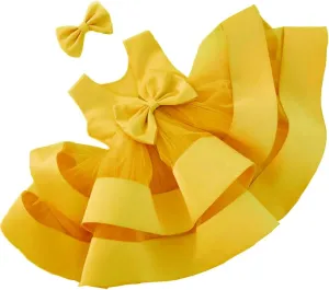 CMMCHAAH 0-6 Years Baby Girls Pageant Dress Toddler Formal Backless Wedding Bridesmaid Dresses