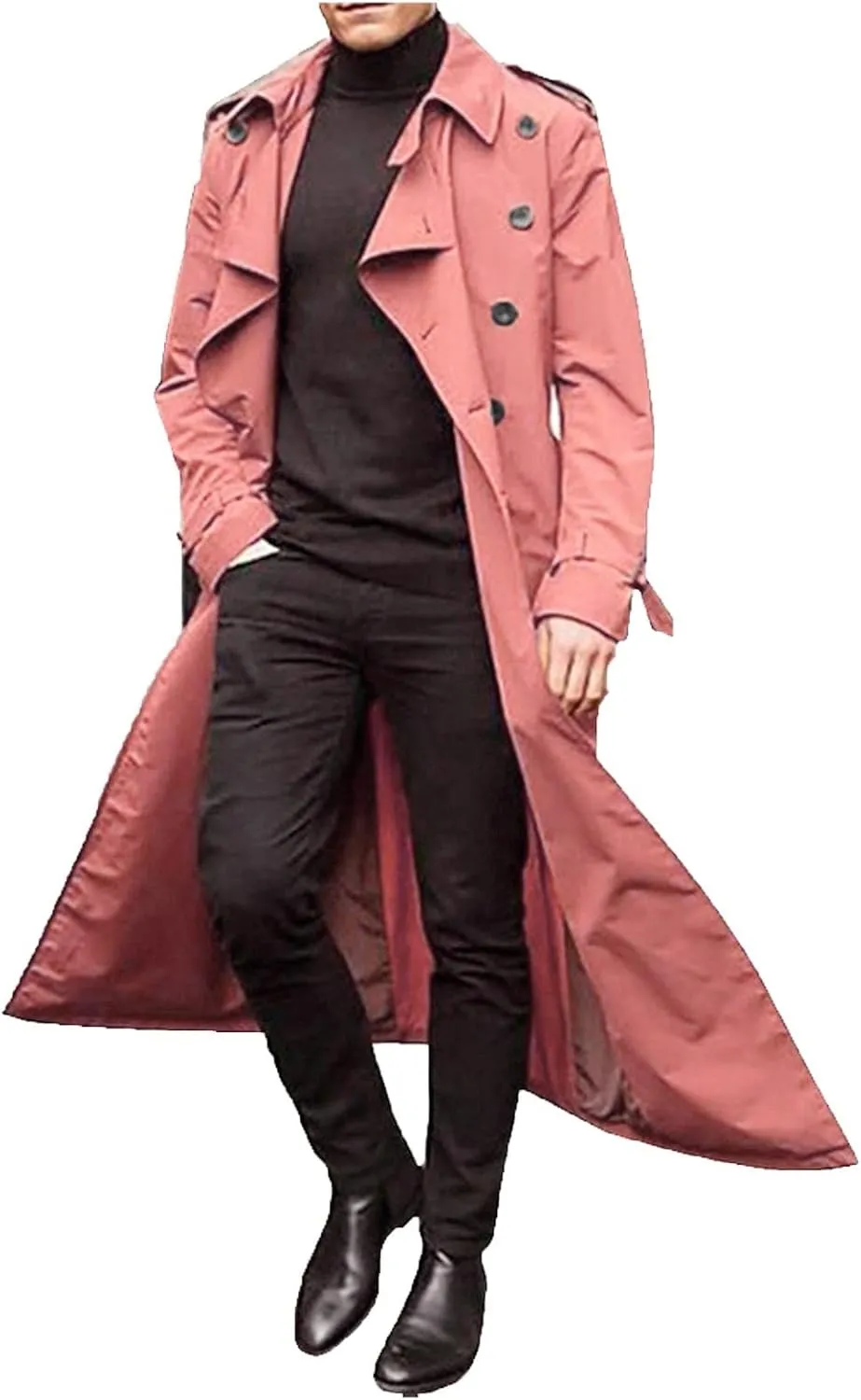 LCMTWX Men's Winter Jacket Windproof Stand Collar Knitted Splice Sweater Coat Casual Cardigan Stylish Outwear Coats for