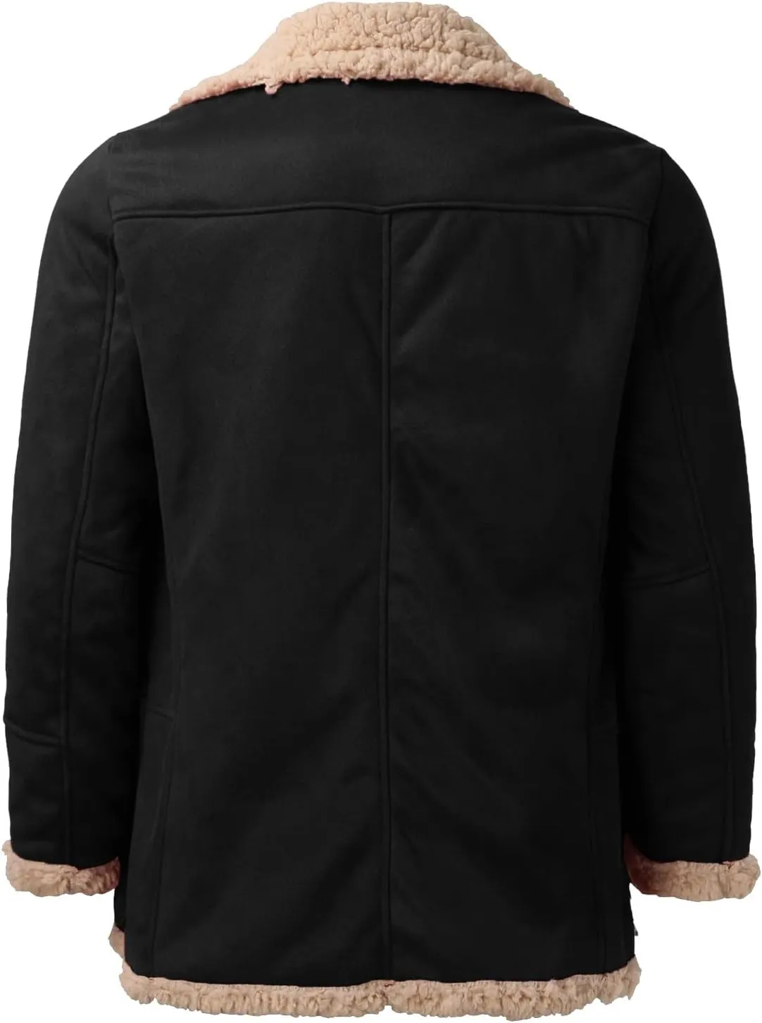 LCMTWX Men's Winter Jacket Windproof Stand Collar Knitted Splice Sweater Coat Casual Cardigan Stylish Outwear Coats for