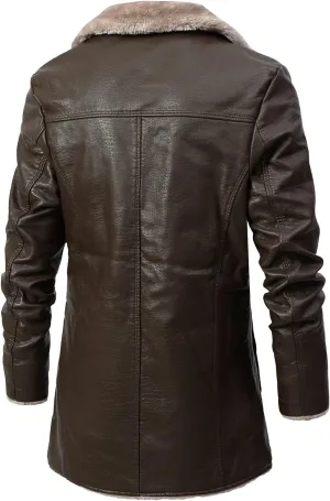 LCMTWX Men's Winter Jacket Windproof Stand Collar Knitted Splice Sweater Coat Casual Cardigan Stylish Outwear Coats for