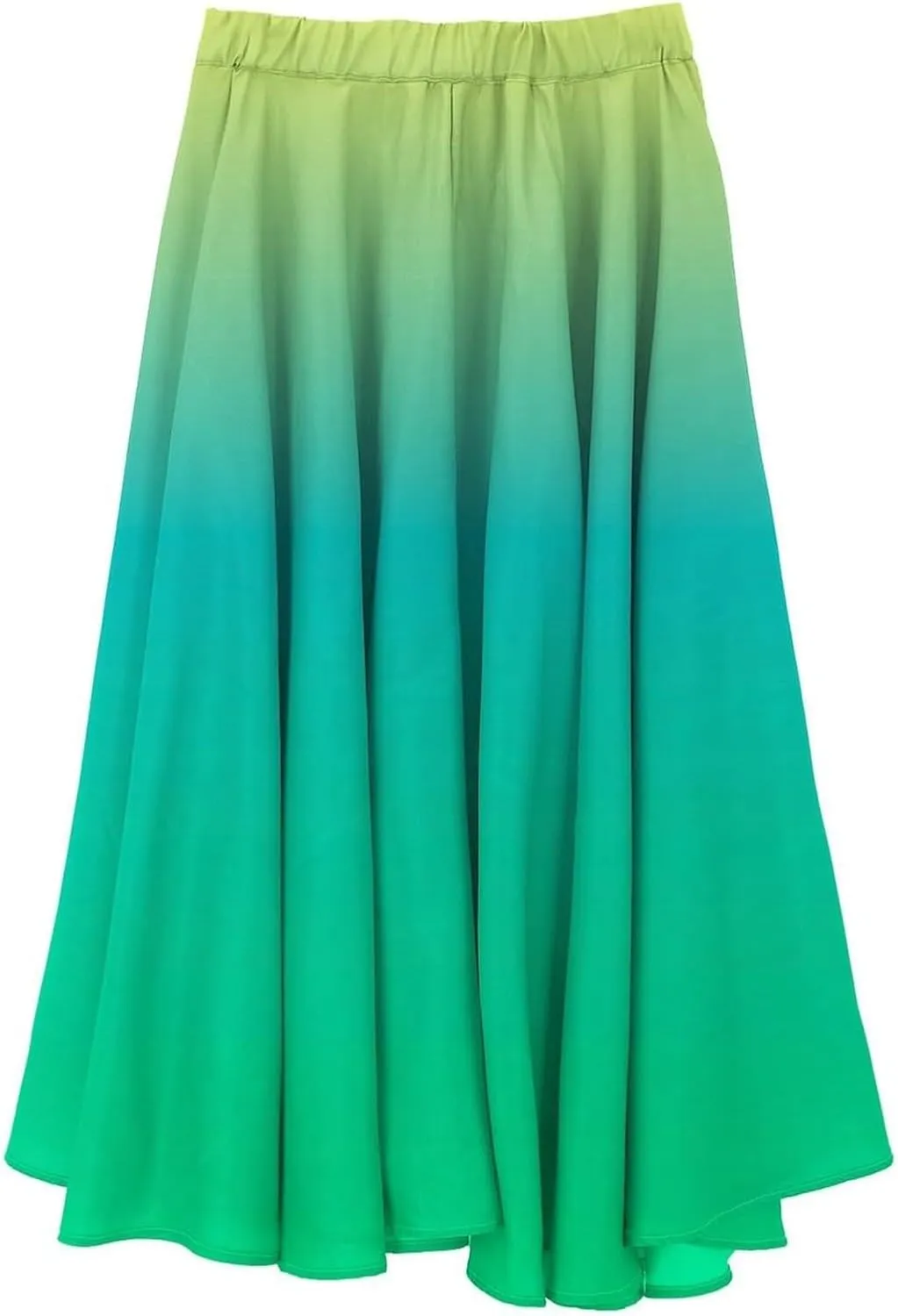 Linen Wrap Skirts for Women Pleated Summer Boho Floral Flowy Skirt Vacation High Waisted Maxi Casual Dress Skorts
