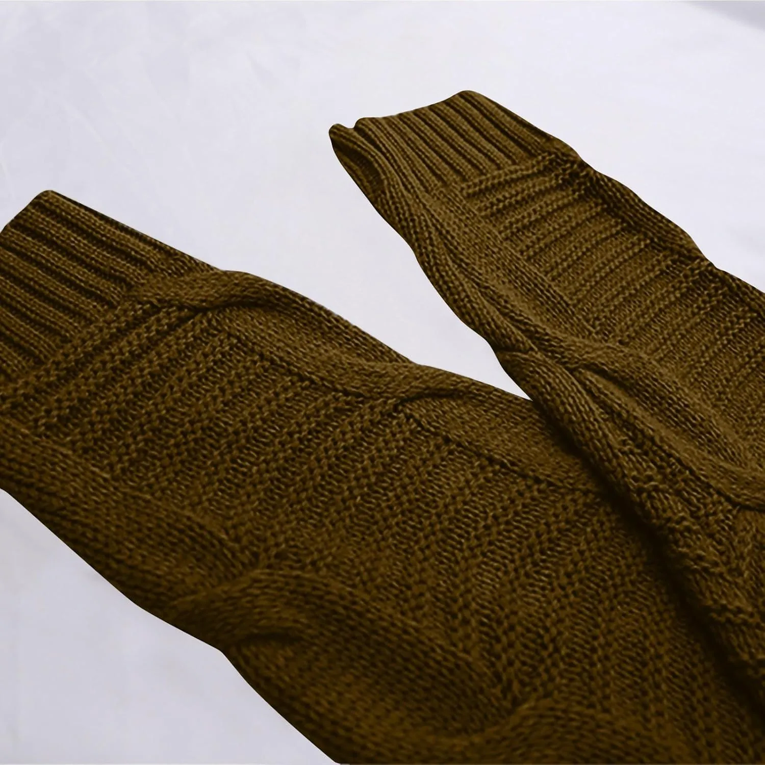 Long Cardigan Sweaters for Women Baggy Lightweight Cable Knit Cardigan Oversized Chunky Cardigans Jacket with Pockets