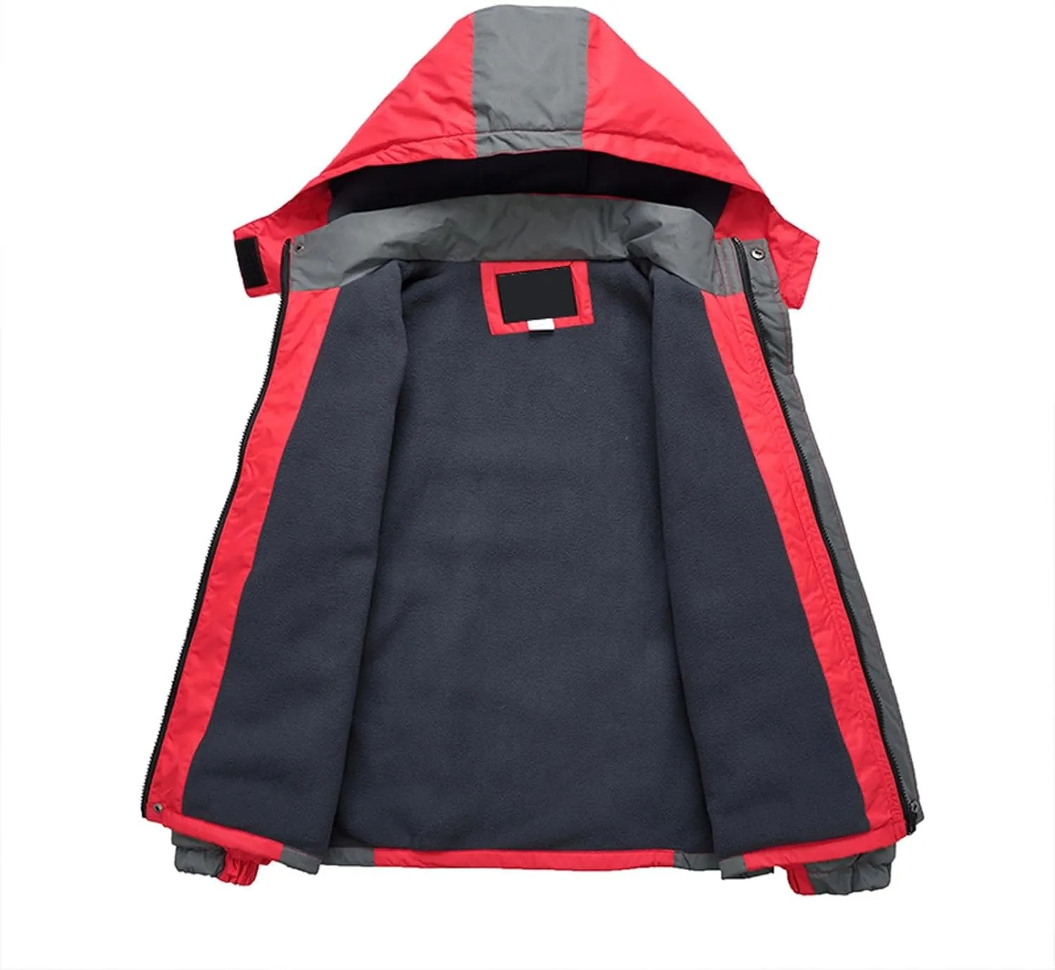 Mens Mountain Waterproof Ski Jacket Windproof Rain Jacket Winter Warm Hooded Coat Breathable Sailing Jacket Snowboard Outwear