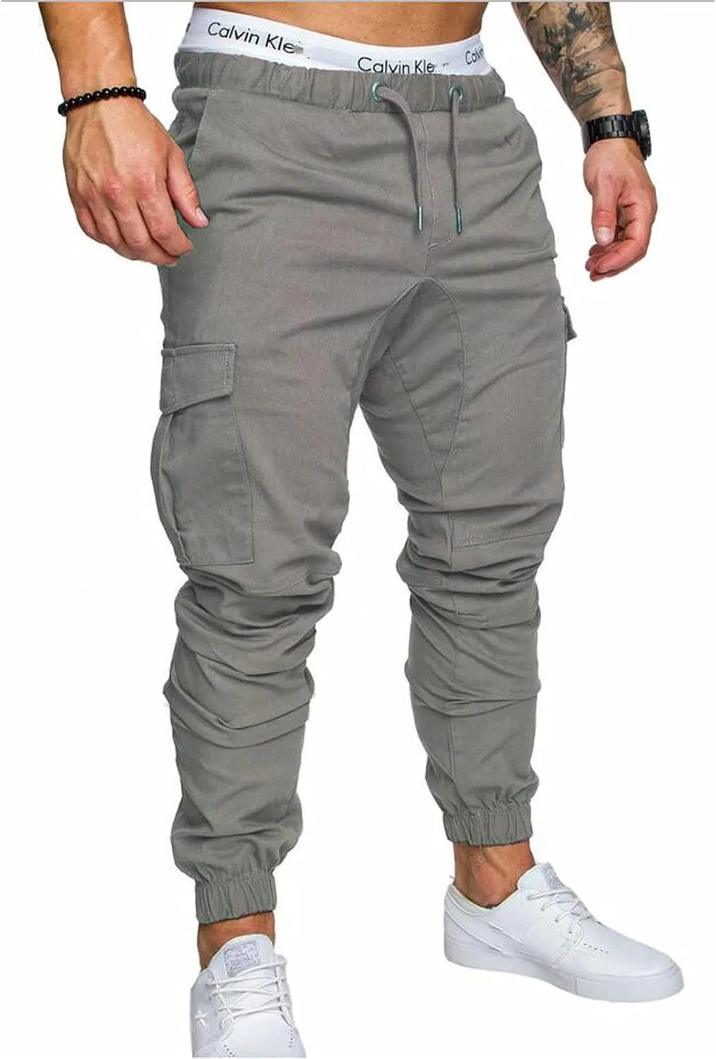 Men's Pants Mens Casual Pants Sports Casual Jogging Trousers Lightweight Hiking Work Pants Outdoor Pant