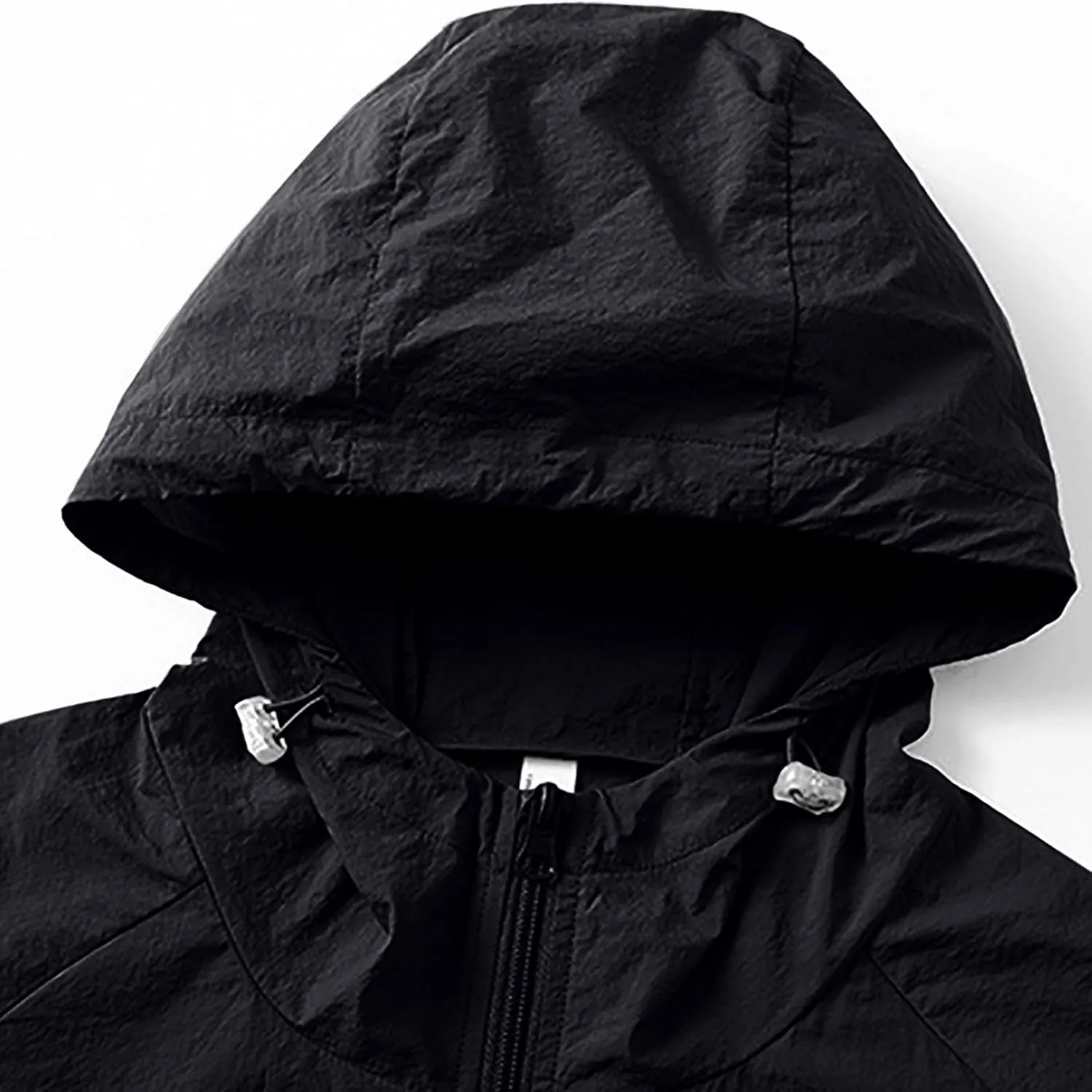 Mens UPF 100  Long Sleeve Jackets 2025 Summer Lightweight Breathable Hoodies Zip Up UV Sun Protection Athletic Shirts