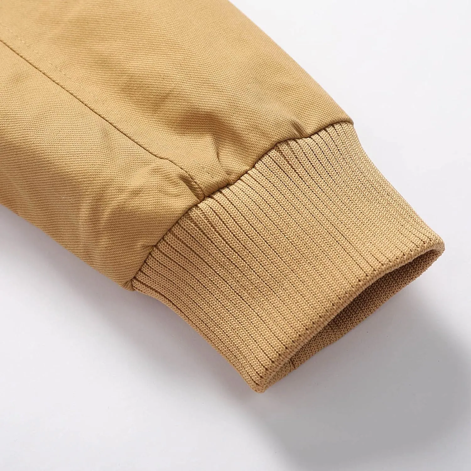 MIDOO Jackets for Men Fashion Casual Casual Solid Color Zipper Pocket Coat Jacket Water Resistant Outdoor Sportswear
