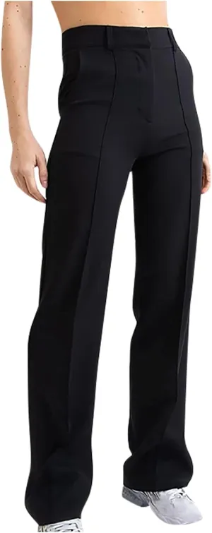 Qeaghou Womens Trousers Dress Pants 2024 High Waisted Wide Leg Pants Palazzo Work Tailored Pants Business Casual Slacks Pants