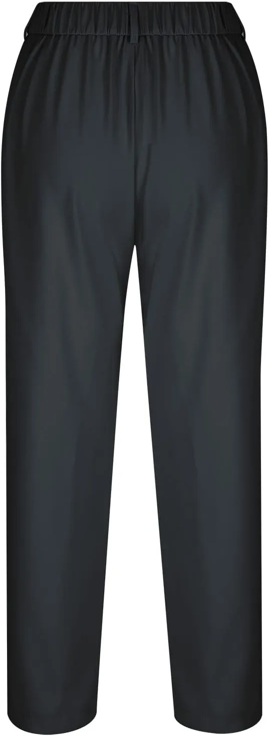 Qeaghou Womens Trousers Dress Pants 2024 High Waisted Wide Leg Pants Palazzo Work Tailored Pants Business Casual Slacks Pants