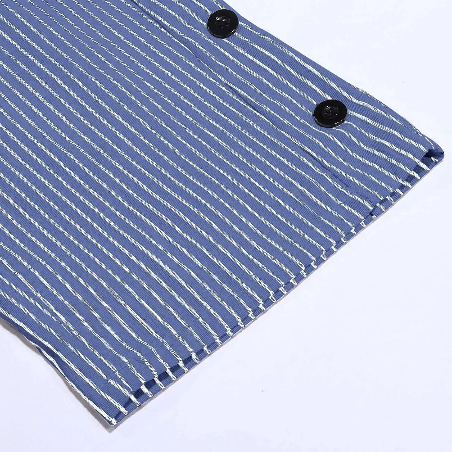 Striped Linen Pants Women Linen Capri Pants Lightweight Spring Summer Pants for Women 2025 Ladies Pinstripe Pants