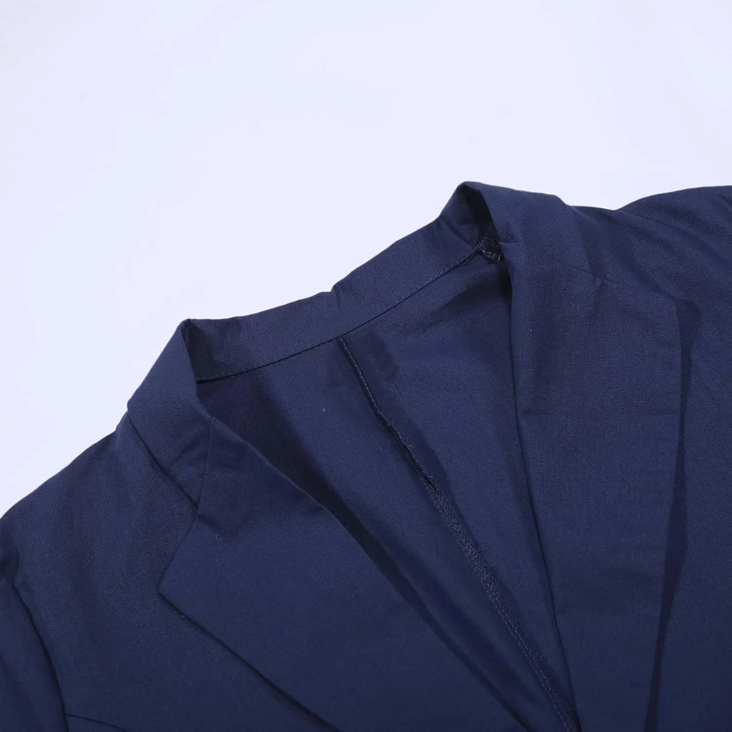 Summer Linen Blazers for Women 2025 Trendy Lightweight Casual One Button Work Jackets Thin Shirts Blazer with Pockets