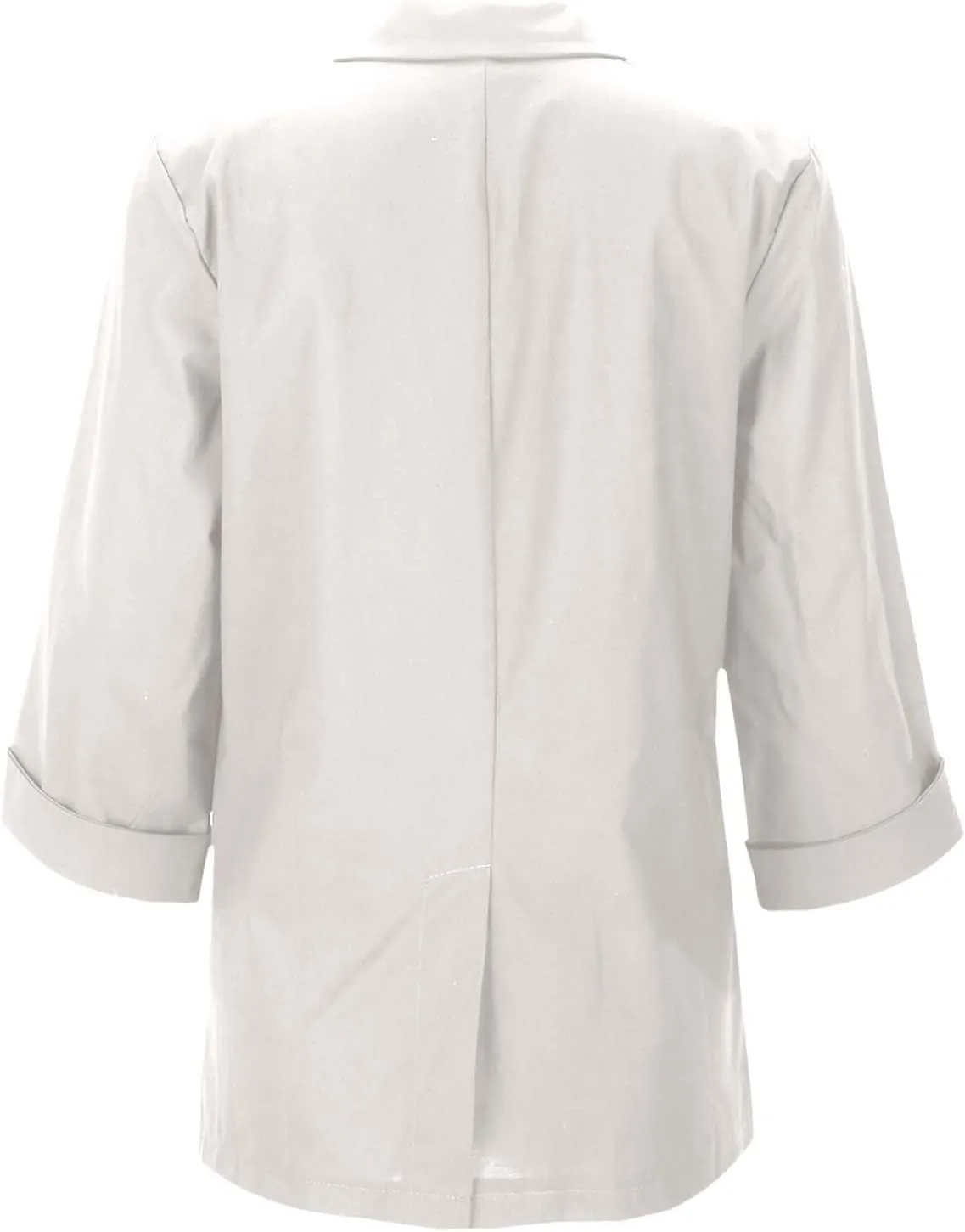 Summer Linen Blazers for Women 2025 Trendy Lightweight Casual One Button Work Jackets Thin Shirts Blazer with Pockets