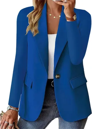 Women Blazers Suit Jackets for Women Business Long Sleeve Open Front Cardigan Blazer Dressy Casual Office Jacket
