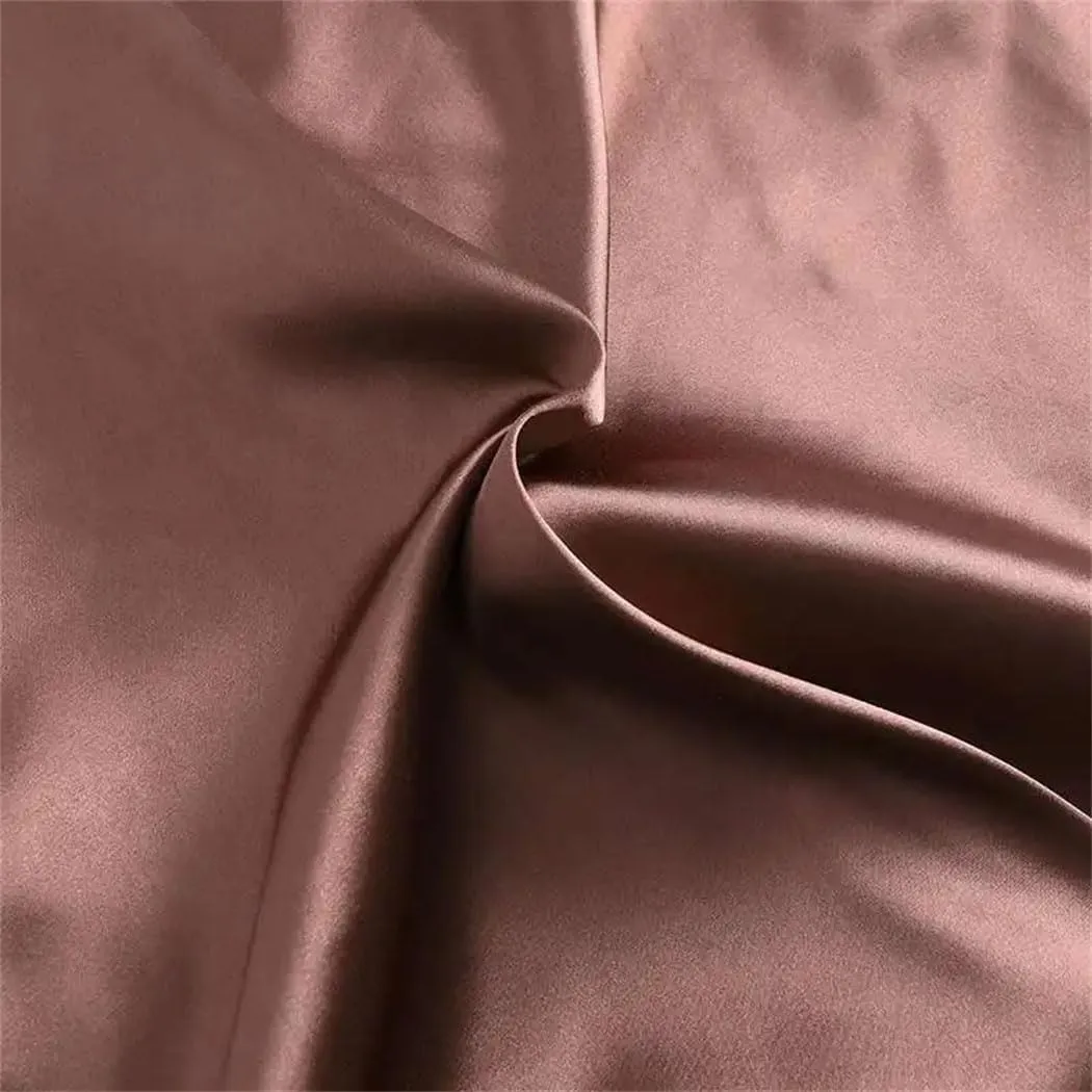 Women Fashion Satin Skirts Summer Vintage Long High Waist Skirt Casual Solid Party Style