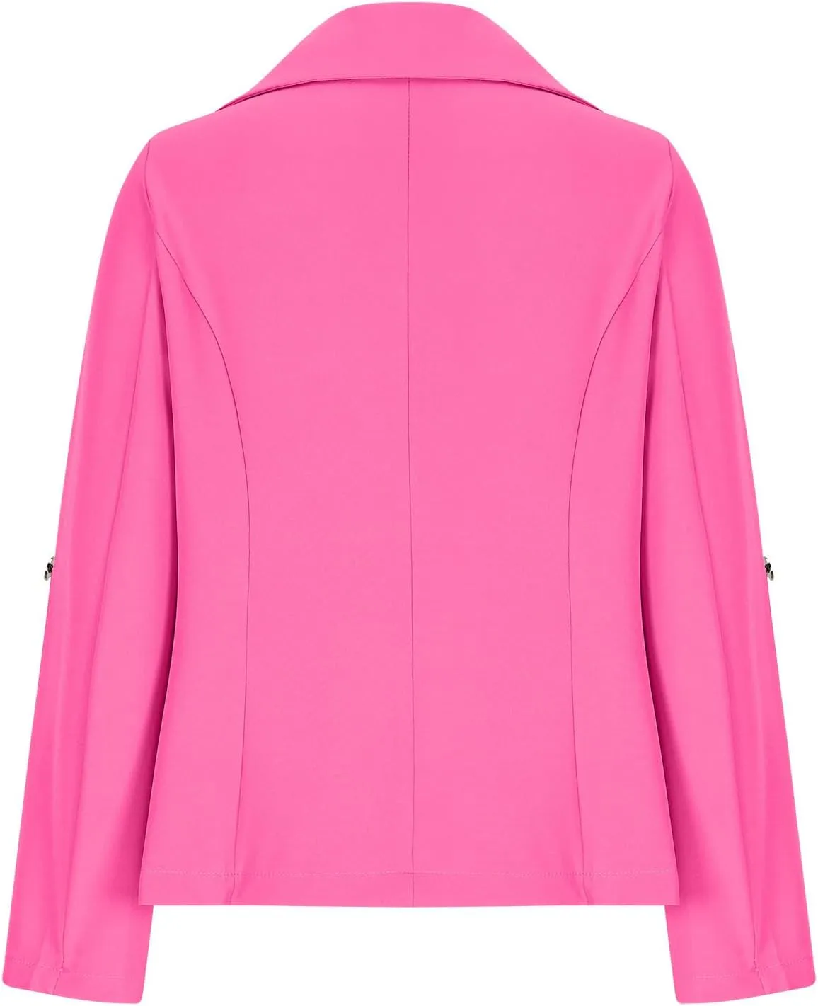 Womens Blazers for Work Casual 3/4 Sleeve Open Front Long Sleeve Suit Jacket Trendy Work Office Suit Blazer