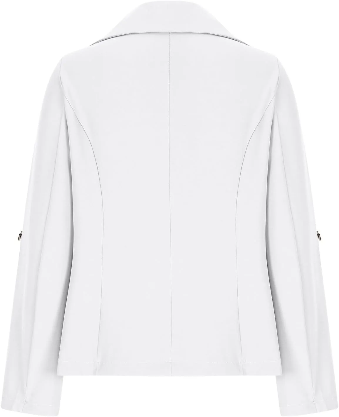 Womens Blazers for Work Casual 3/4 Sleeve Open Front Long Sleeve Suit Jacket Trendy Work Office Suit Blazer