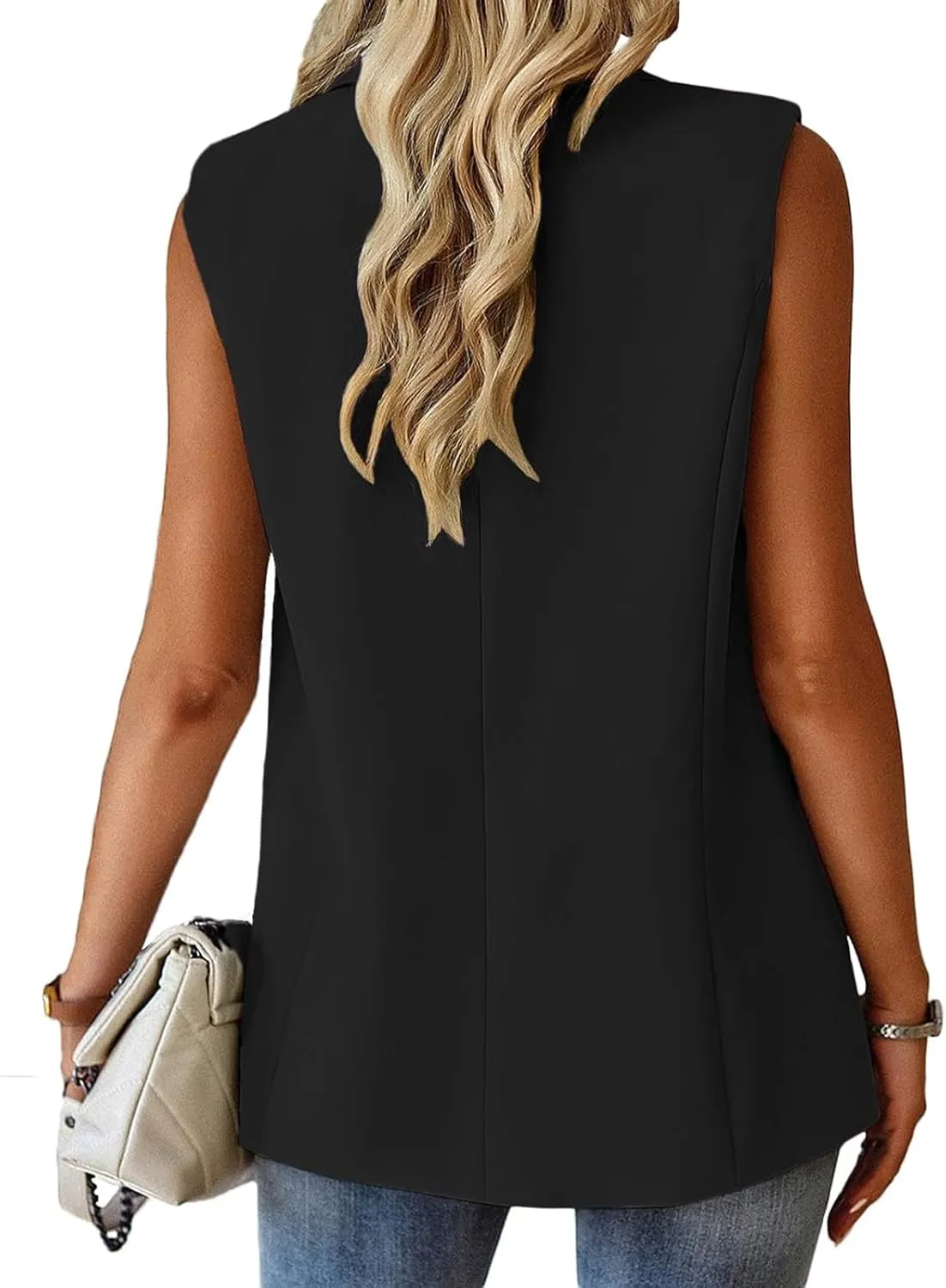 Womens Blazers for Work Casual Business Dressy Blazers Open Front Single Button Summer Jacket Fashion Suit Jacket