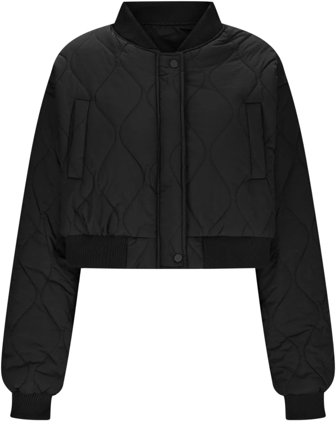 Women's Down Jackets Thicken Lightweight Parkas Solid Winter Coats Womens Fashion Versatile Outerwear with Pockets