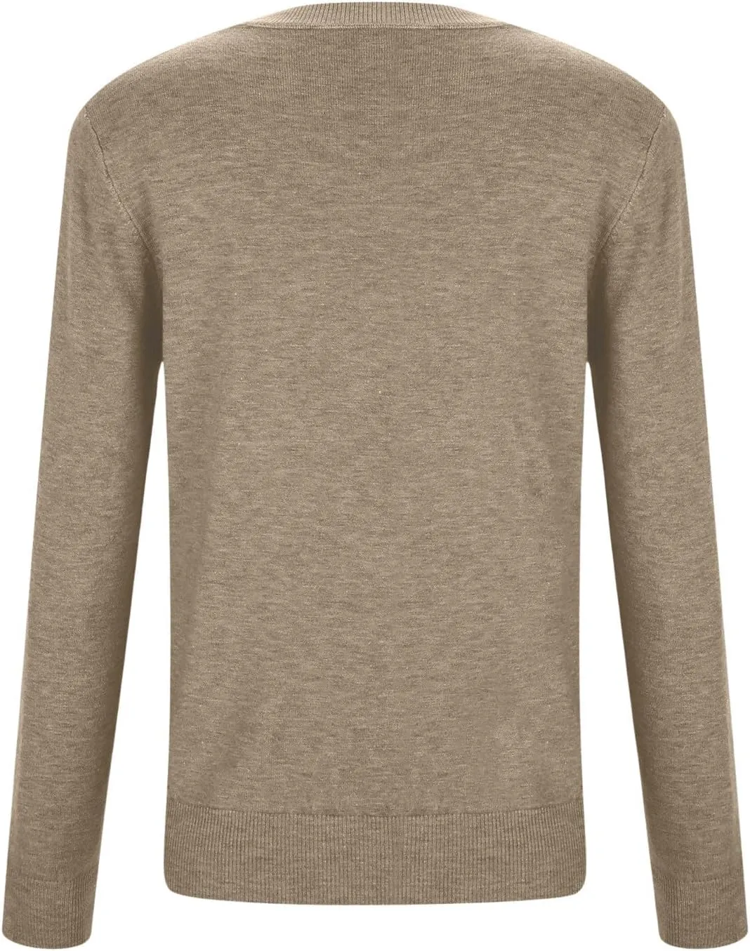 Women's Merino Wool Sweater Crewneck Long Sleeve Pullover Tops Knit Loose Thin Fall Winter Sweater Blouse 2025