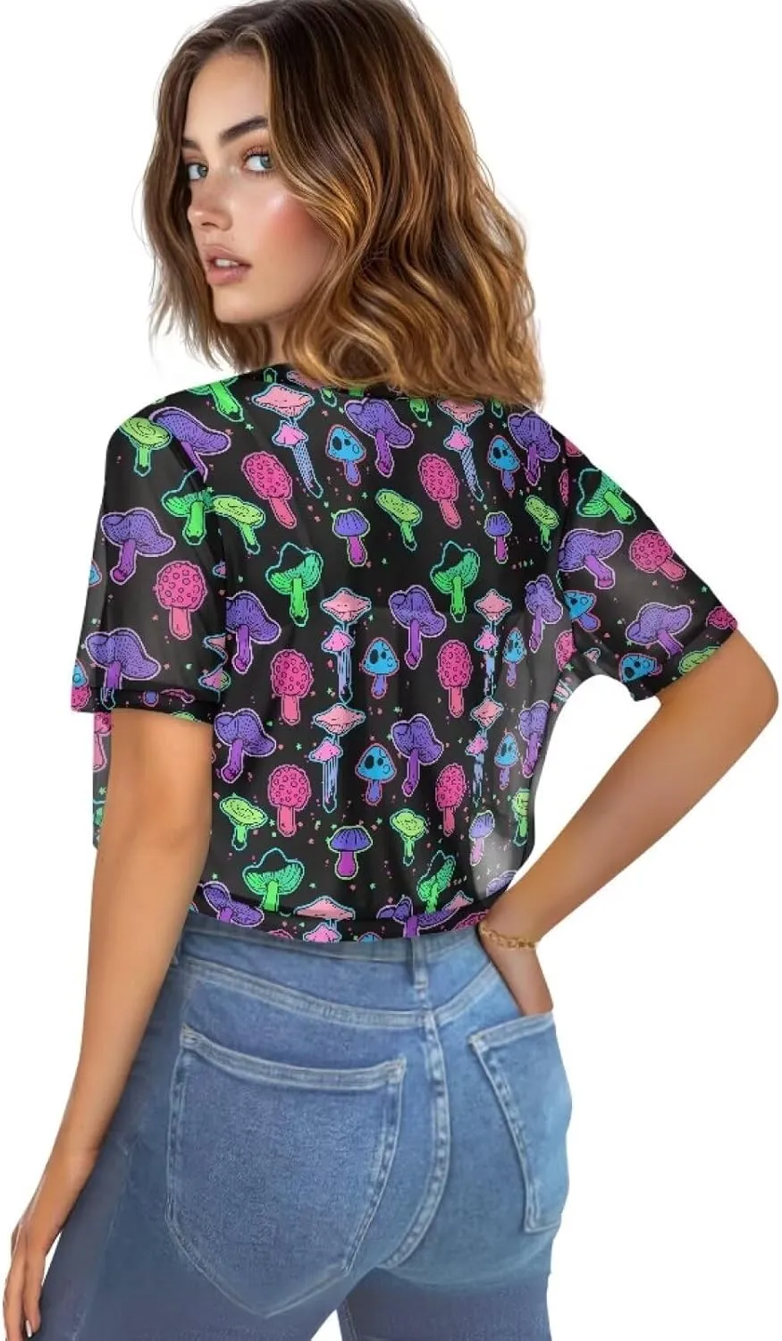 Womens Short Sleeve Bolero Shrug Open Front Knit Cropped Cardigan Shoulder Cover for Dress Cute Casual Knit Cover Up