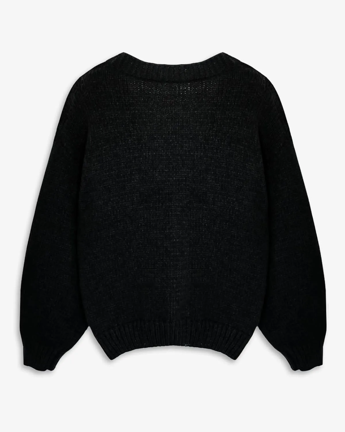 Y2k Sweater Cardigan for Women, Long Sleeve V-Neck Button Crochet Flower Knit Womens Clothes.